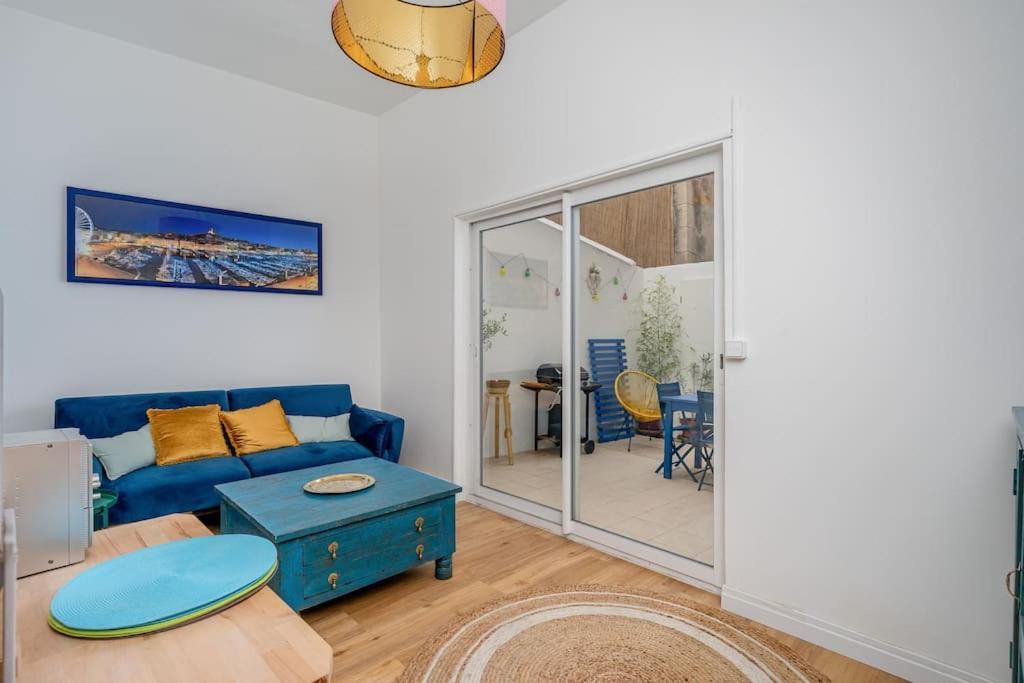 Duplex 4 Pers. Centre Avec Cour Privee Ensoleillee Apartment Марсилия Екстериор снимка